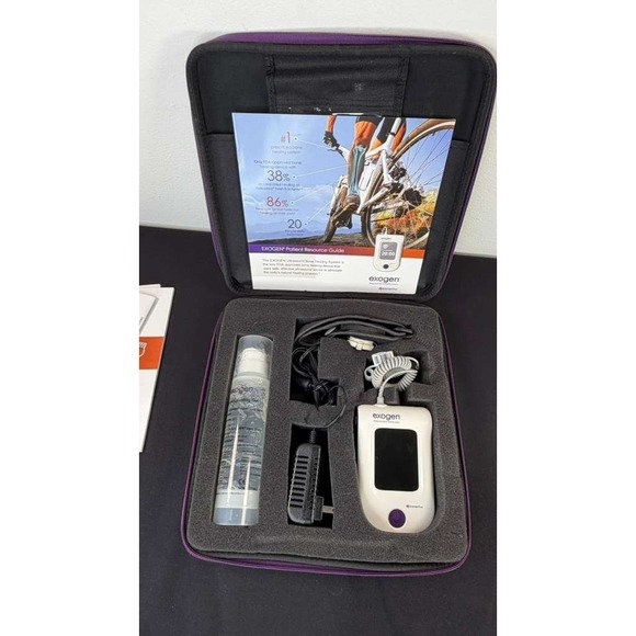 Exogen Bioventus Carrying Case gel armband manual Packet For Parts - Picture 4 of 16